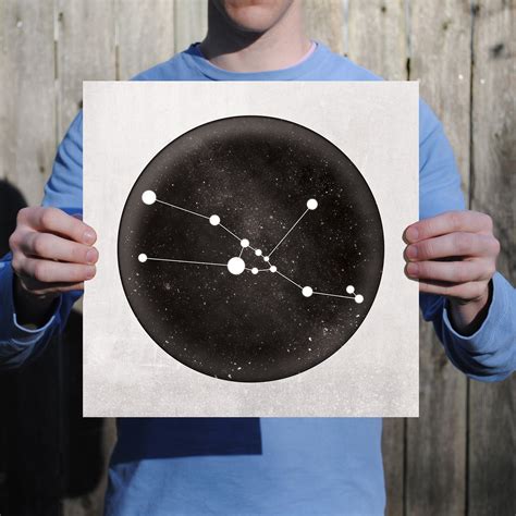 Taurus Constellation Art Print - Zodiac Constellations - Touch of Modern