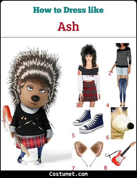 Ash's (Sing) Costume for Halloween