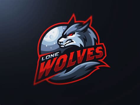 Wolf Mascot Logo Design by MrvnDesigns on Dribbble