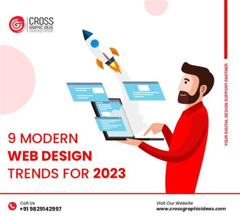 9 Modern Web Design Trends for 2023| Cross Graphic Ideas