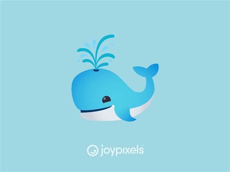 The JoyPixels Whale Emoji - Version 5.0 by JoyPixels on Dribbble