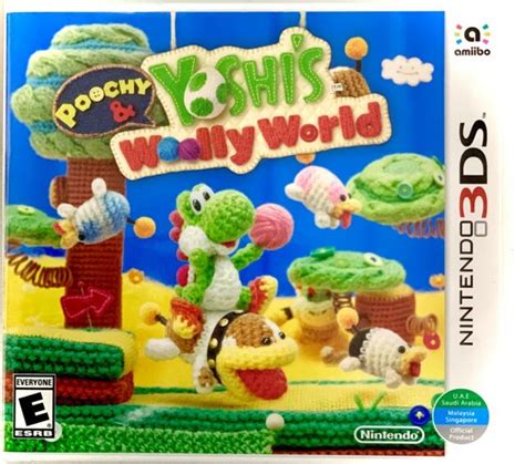 Poochy & Yoshi's Woolly World - Nintendo 3DS (World Edition) | eBay