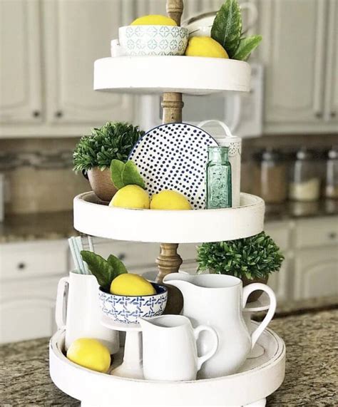 23 Best Tiered Tray Decor for Summer that are Trendy in 2022