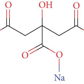 Structural formula of sodium citrate. | Download Scientific Diagram