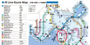 Tokyo To Osaka Train Map