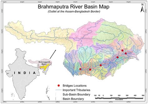 | Location map of Brahmaputra River basin. | Download Scientific Diagram