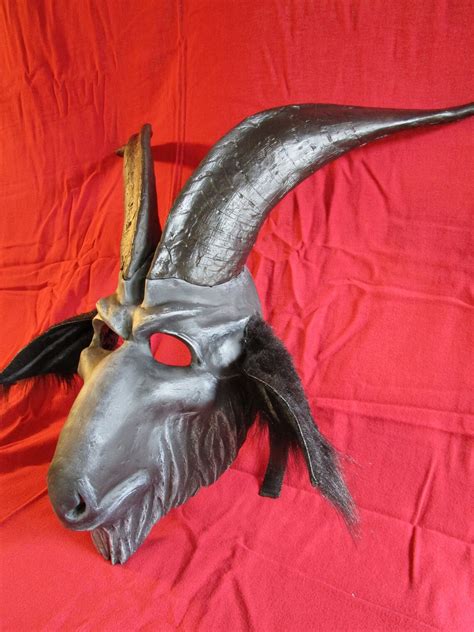 Baphomet mask | Etsy