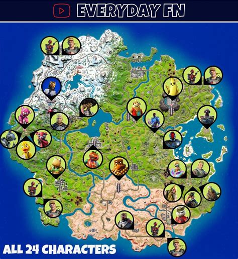 Fortnite NPC locations: Where To Find Characters In Chapter 3 Season 2 ...