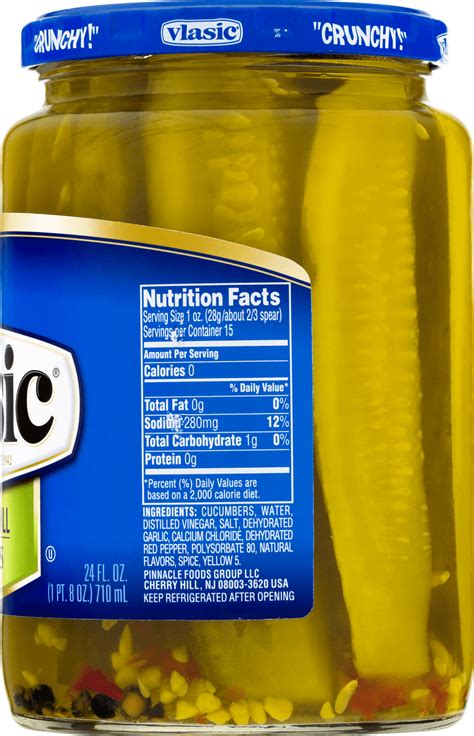 32 Dill Pickle Nutrition Label - Labels Design Ideas 2020