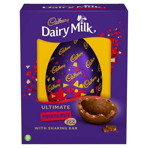 Morrisons: Cadbury Chocolate Fruit & Nut Easter Egg (Product Information)