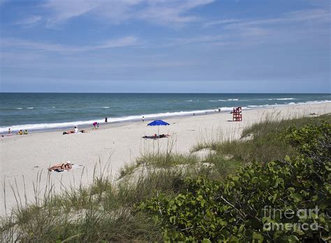 Brevard County Florida Beaches On The Atlantic Ocean Photograph by Allan Hughes