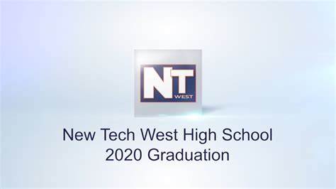 New Tech West High School - 2020 Graduation Stream - YouTube