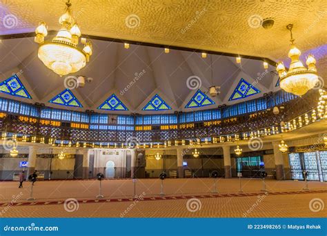 KUALA LUMPUR, MALAYSIA - MARCH 23, 2018: Interior of the National ...