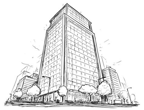 Building Sketch Illustrations, Royalty-Free Vector Graphics & Clip Art ...