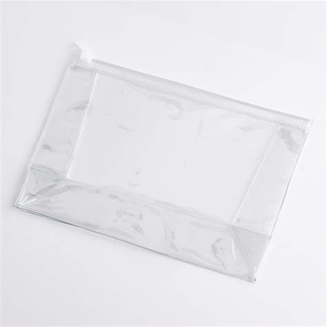 Clear Resealable Zip-Close PVC Bag – The Sourcery