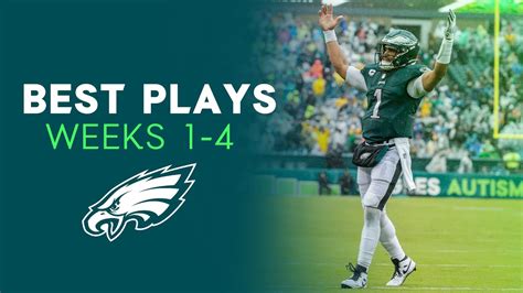 Philadelphia Eagles TOP Plays Through The First Quarter of The 2022 ...