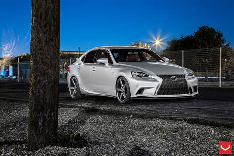 Lexus IS F Sport on Vossen Rims Makes You Drool - autoevolution