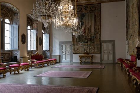 Panoramic View of Palazzo Medici Interior, Also Called Palazzo Medici Riccard Editorial Photo ...