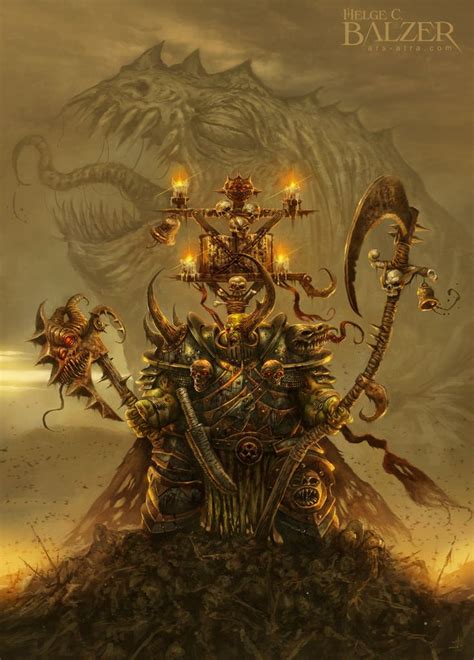 Warhammer - Nurgle Champion | Warhammer fantasy, Warhammer fantasy ...