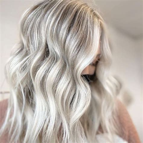 Platinum Blonde Hair Color Chart