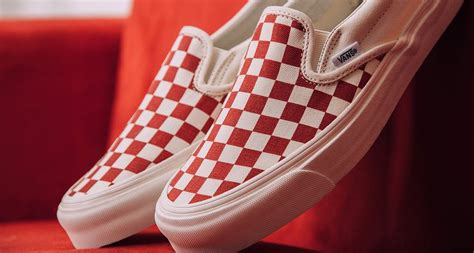 Vans Slip-On Gets Checkered in Red/White for Summer | Nice Kicks