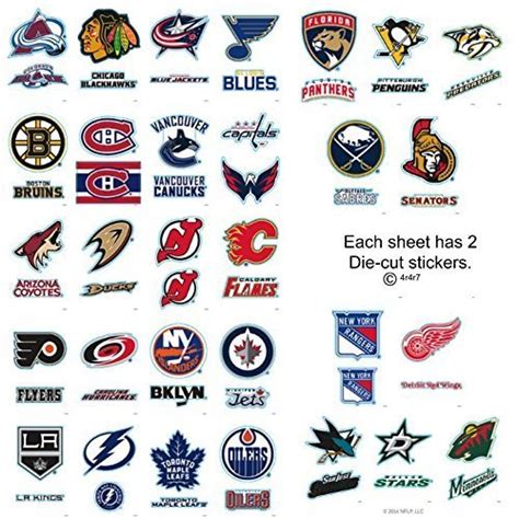 Nhl Hockey Team Logos