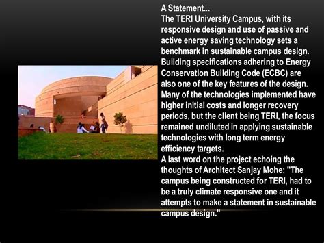 Teri university campus, new delhi