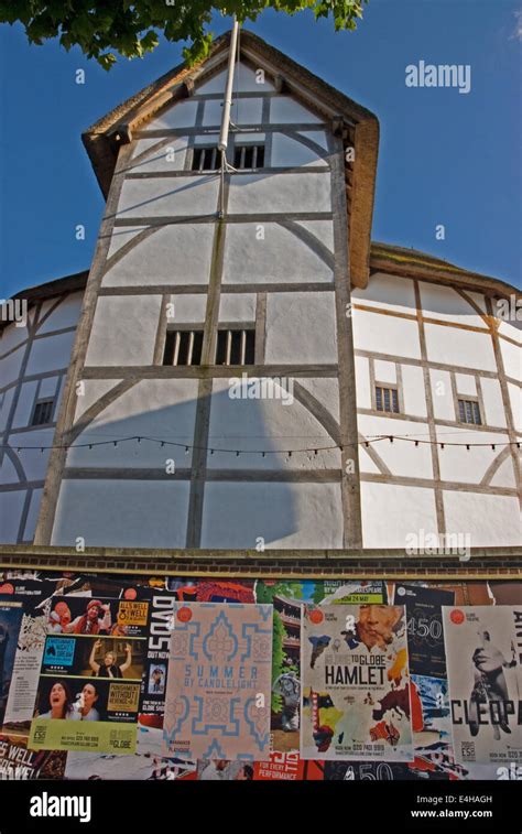 The reconstruction of the Globe Theatre stands on the south bank of the ...