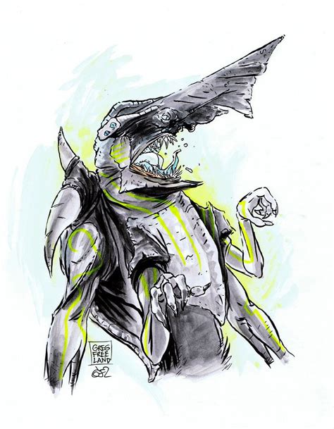 Knifehead by https://indecisivedevice.deviantart.com on @DeviantArt | Pacific rim, Kaiju art, Kaiju