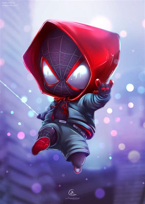 ArtStation - Miles Morales - Spider Verse_fanart