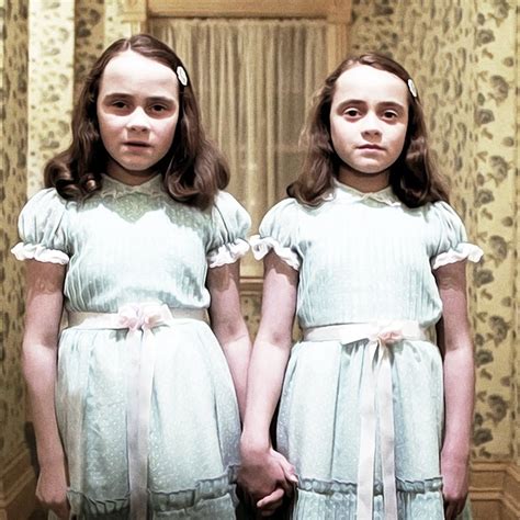 The Shining Movie Poster The Shining Twins Grady sisters | Etsy