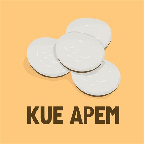 kue apem indonesian traditional street food 24310088 Vector Art at Vecteezy