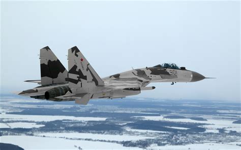 Download wallpapers Sukhoi Su-35, fighter, combat aircraft, Russian Air ...