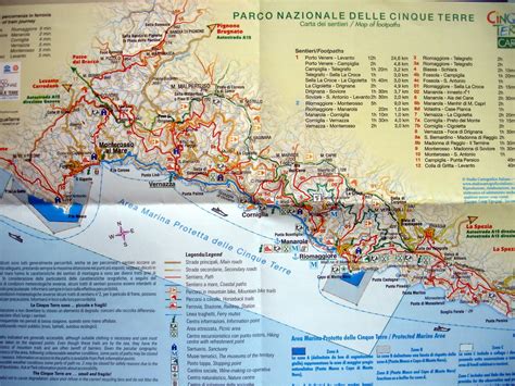 Manarola Italy Street Map