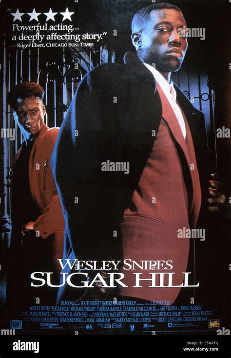 SUGAR HILL, US poster art, from left: Michael Wright, Wesley Snipes ...