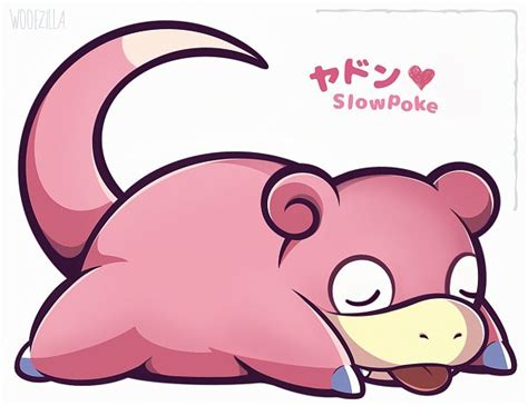 Slowpoke - Pokémon - Image by Woofzilla #2410957 - Zerochan Anime Image Board