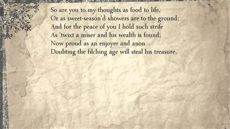 William Shakespeare Poems About Life