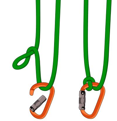 The Munter Hitch - How To Belay Without a Belay Device - VDiff Climbing | Climbing knots ...