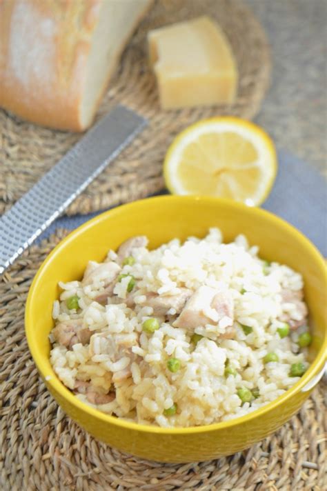 Creamy Chicken & Pea Risotto — Tasty Food for Busy Mums Dinner Ideas