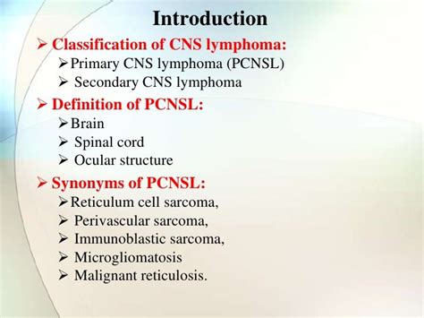 Primary CNS lymphoma