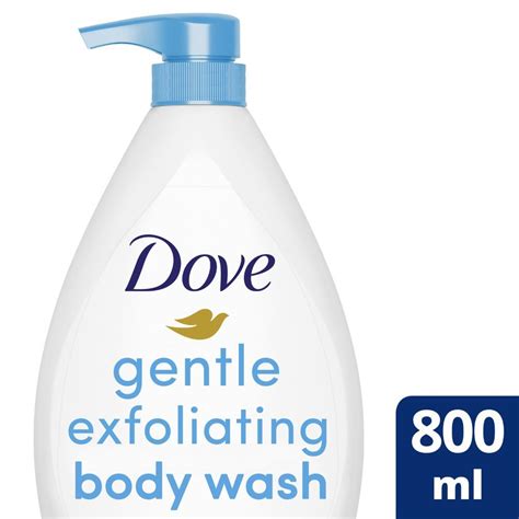 Dove Gentle Exfoliating Beads Body Wash For Softer Smoother Skin 800 ml