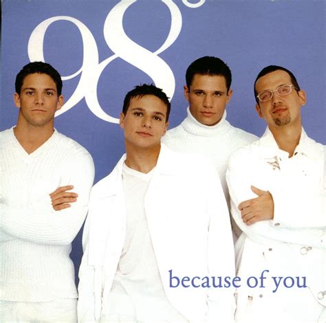 POP 'TIL YOU PUKE!: 98 Degrees - Because Of You - (CD Single) - 1998