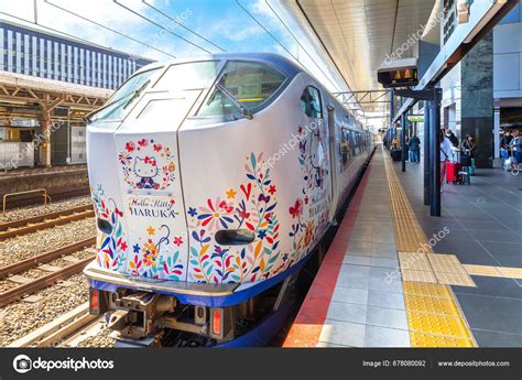 Osaka Japan March 2023 Hello Kitty Haruka Express Operated West – Stock ...