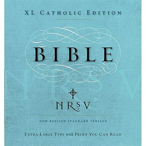 Catholic Bible-NRSV-Extra Large Print - Walmart.com - Walmart.com