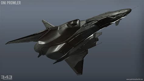 ONI Prowler I made for Halo 5: Guardians. Like the mining town ship ...