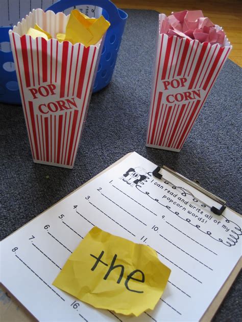 Popcorn Words – Mrs Jones's Class