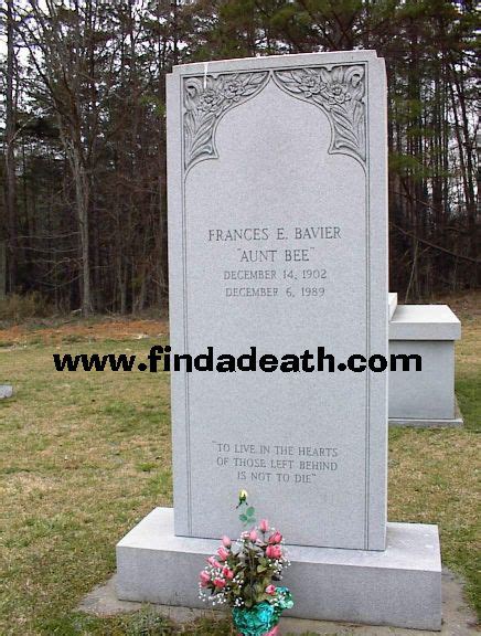 Frances Bavier (aunt Bee from Andy Griffith) - Celebrity Deaths: Findadeath