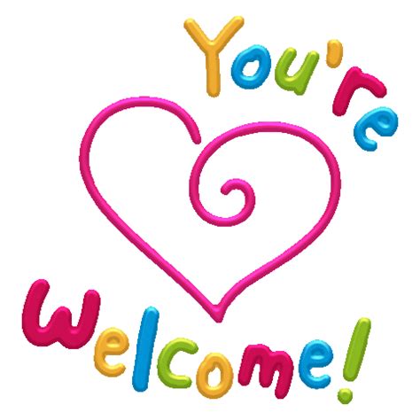 You Are Welcome Stickers - Find & Share on GIPHY