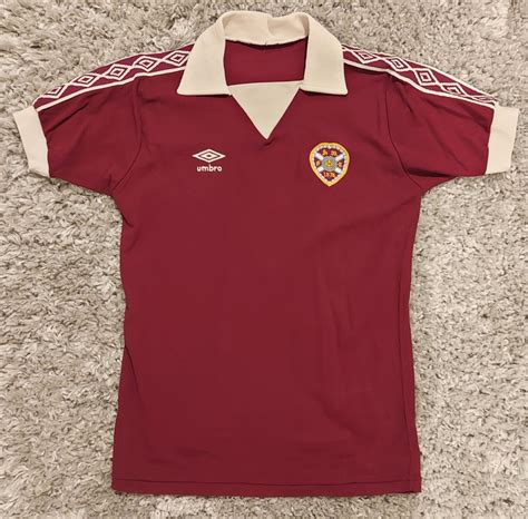 Heart Of Midlothian Home football shirt 1979 - 1982. Sponsored by no sponsor