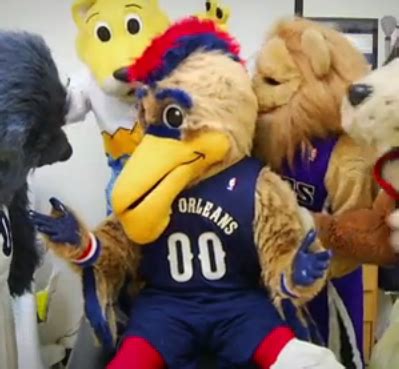 Pelicans mascot debuts new look after 'broken beak' (Photo) ~ Holdout ...